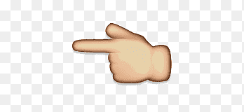 Эмодзи палец вправо