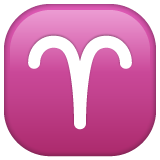 Знак зодиака Овен эмодзр