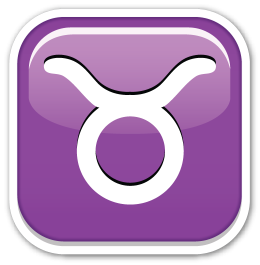 Телец знак зодиака смайлик