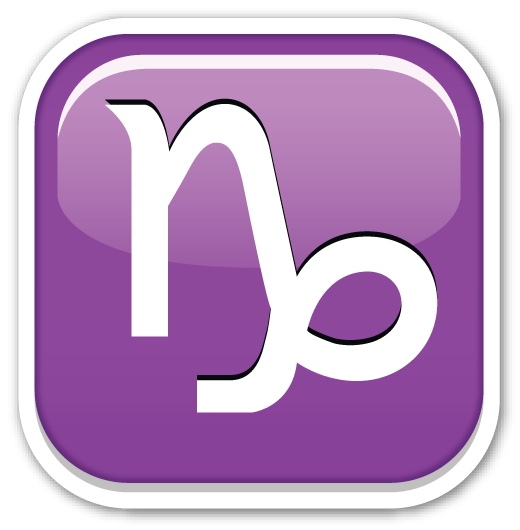 Козерог знак ЭМОДЖИ