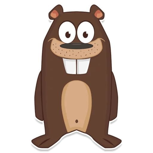 Бобер Стикеры телеграмм