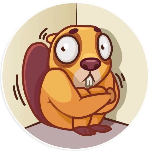 Стикеры бобры в телеграмме