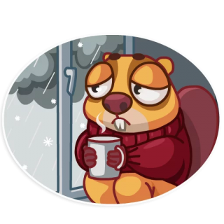 Стикеры с бобром телеграмм