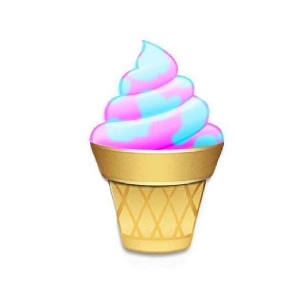Эмодзи мороженое