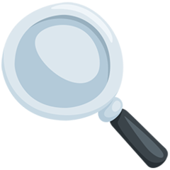 Эмодзи увеличительное стекло