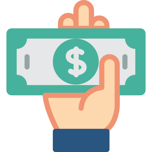 Значок пожертвовать