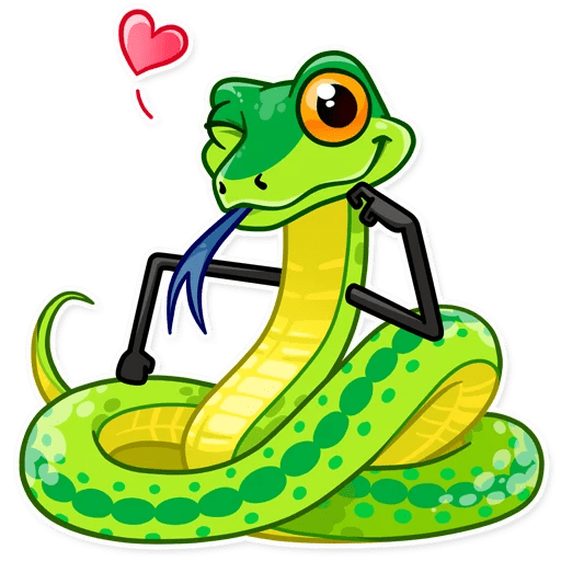 Смайлик змея