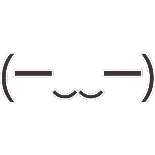 Скобка смайлик