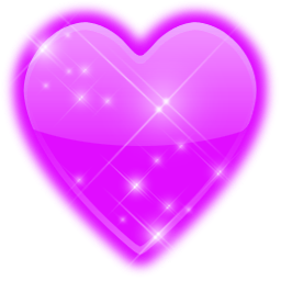 Смайлик сердечко на белом фоне