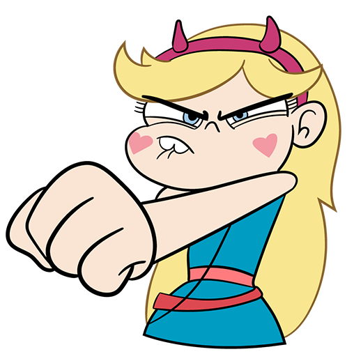 Стикеры Звездочка Баттерфляй