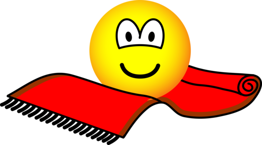 Смайлик ковер самолет