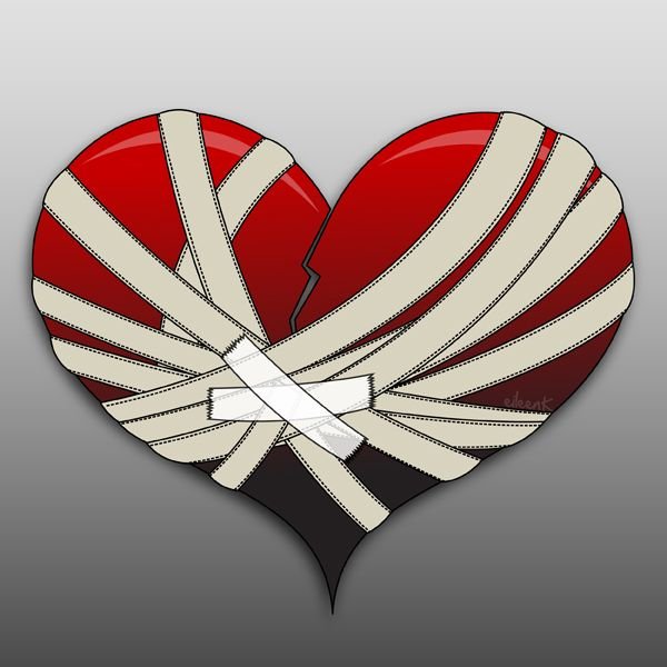 Склеенное сердце