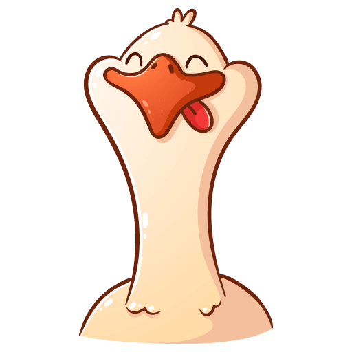 Стикеры Гусь Федька