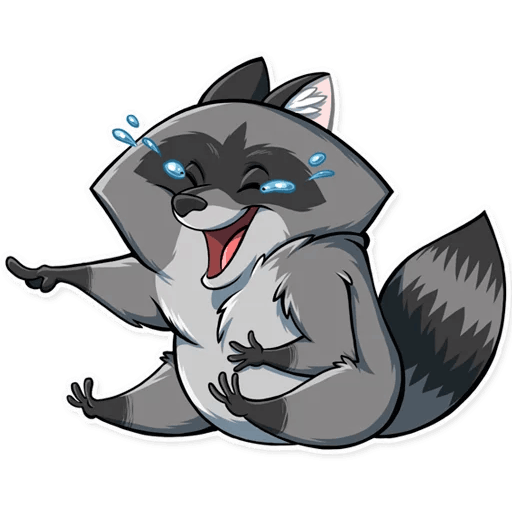 Смайлики ВК енот