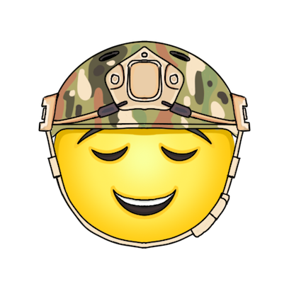 Эмодзи военный