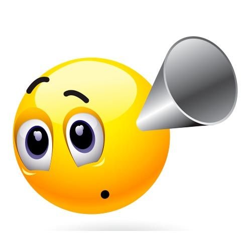 Смайлик ухо