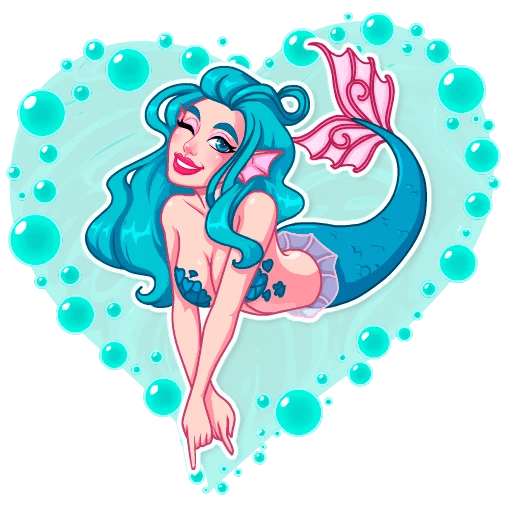 Русалка ЭМОДЖИ айфон