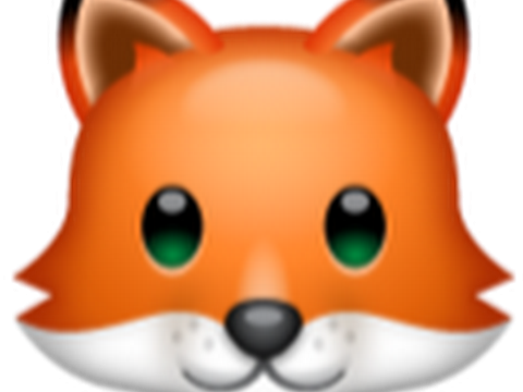 Эмодзи лиса