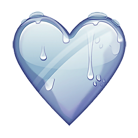 Ледяное сердце смайлик