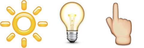 Смайлик свет