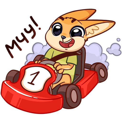 Стикеры ВК машины