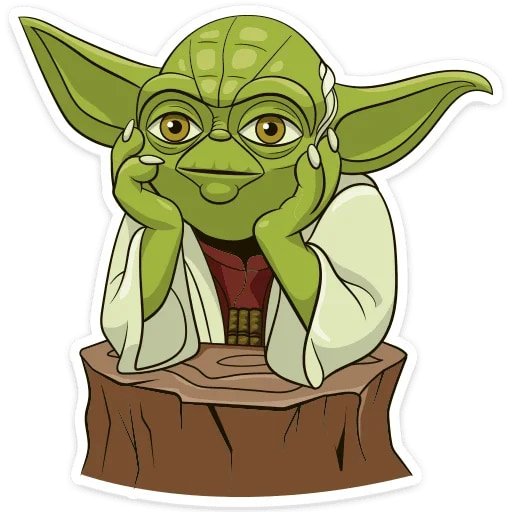 Стикеры Звездные войны йода