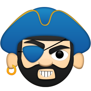 Пиратские смайлики ВК