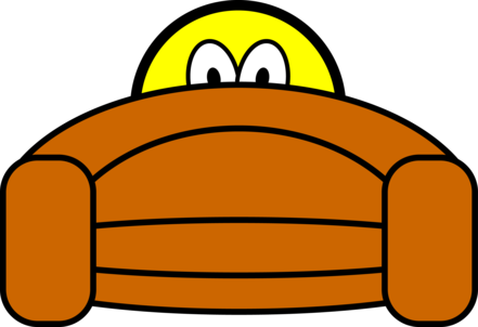 Смайлик прячется