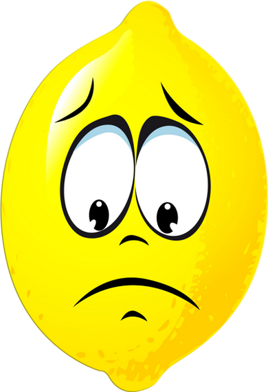 Грустный лимон