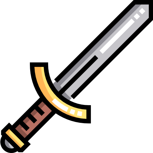 Смайлик с мечом