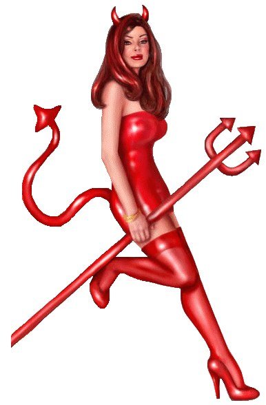 Женщина чертовка