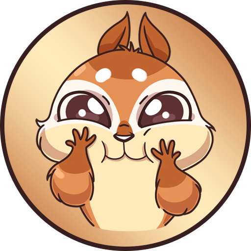 Стикеры бурундук квип