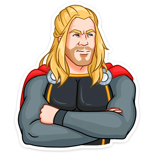 Стикеры Мстители тор