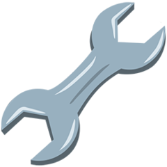 Смайлик с гаечным ключом