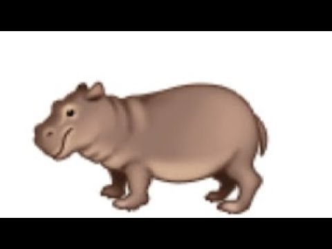 ЭМОДЖИ Бегемот