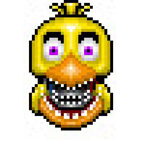 ФНАФ пиксельный ФРЕДБЕР
