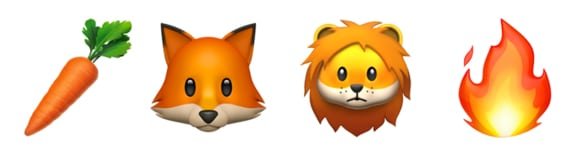 Эмодзи лиса