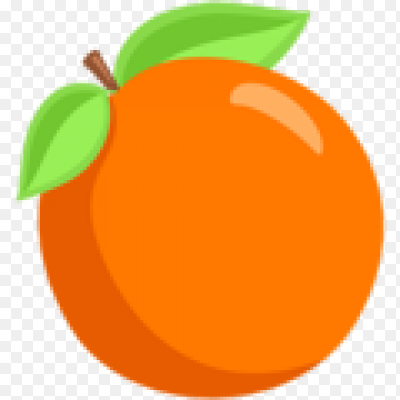 Смайлик мандарина на айфон