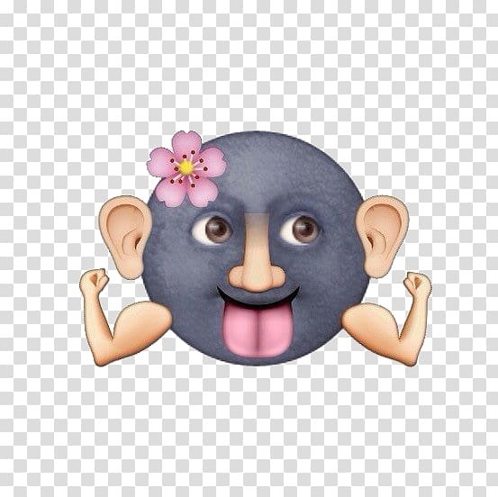 Смайл Луна с лицом