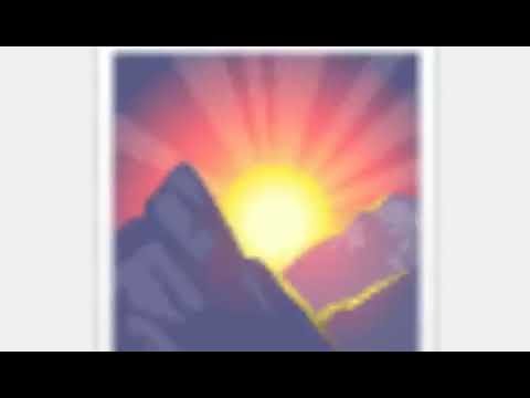 Эмодзи закат