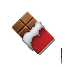 Эмодзи шоколадка