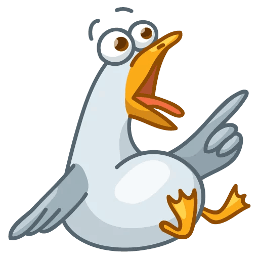 Стикеры телеграмм Чайка Джо