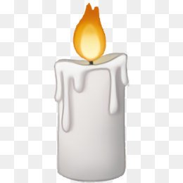 Смайл со свечкой