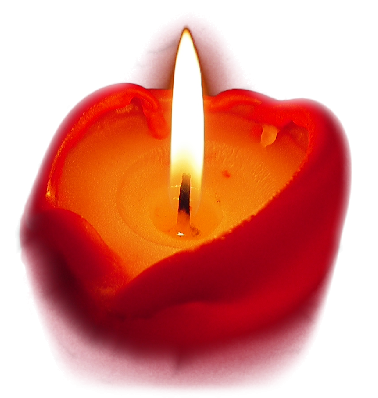 Горящая свеча