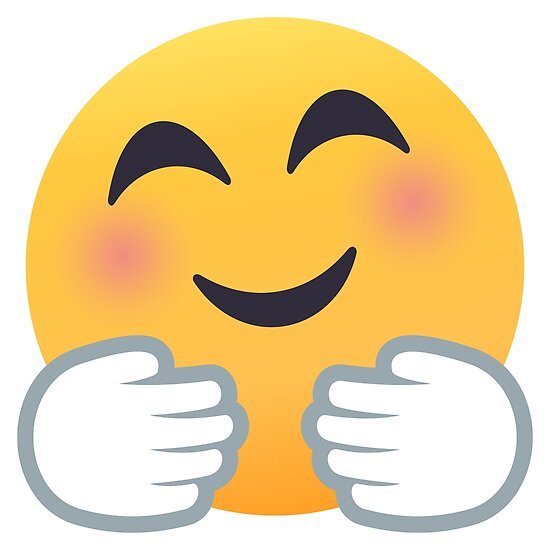 Эмодзи объятия