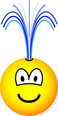 Анимация фонтанчик