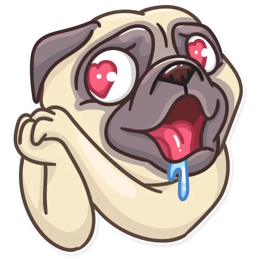 Мопс ахегао