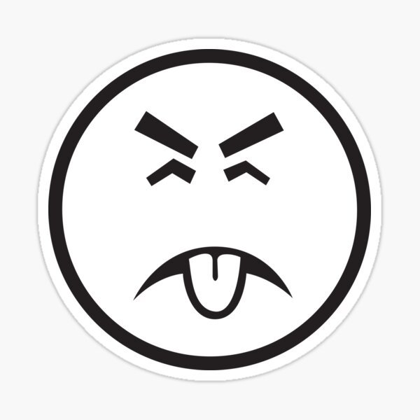 Эмоция отвращение смайлик