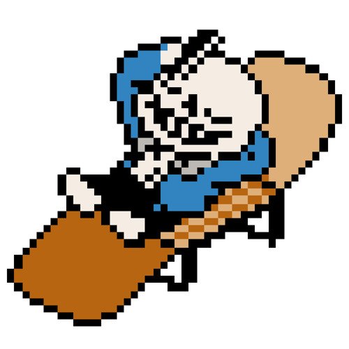 Санс расчесывается гиф