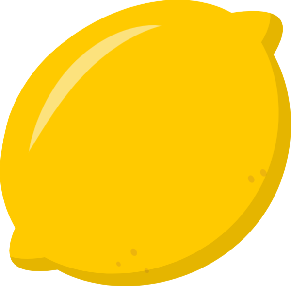 Лимон стикер